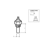 Temperaturgivere 2 polet Dual Station